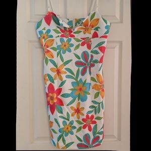 Short Flowered Dress